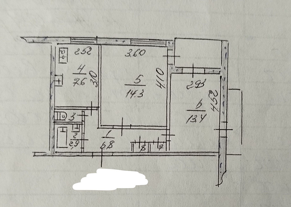 Продам 2-х кім. квартиру на Осипенківському Запоріжжя - зображення 2
