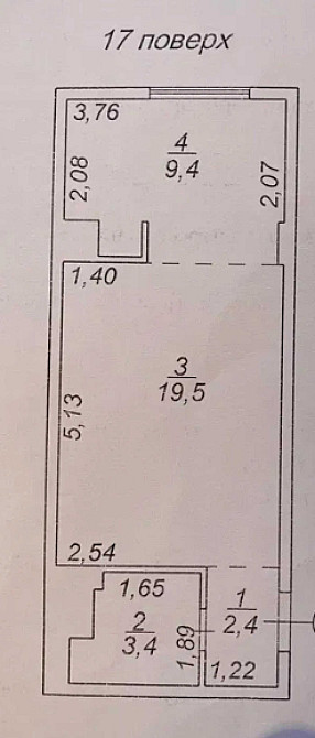 ЖК Радужный! 1КОМ/Ремонт!Срочно! Лиманка - изображение 7