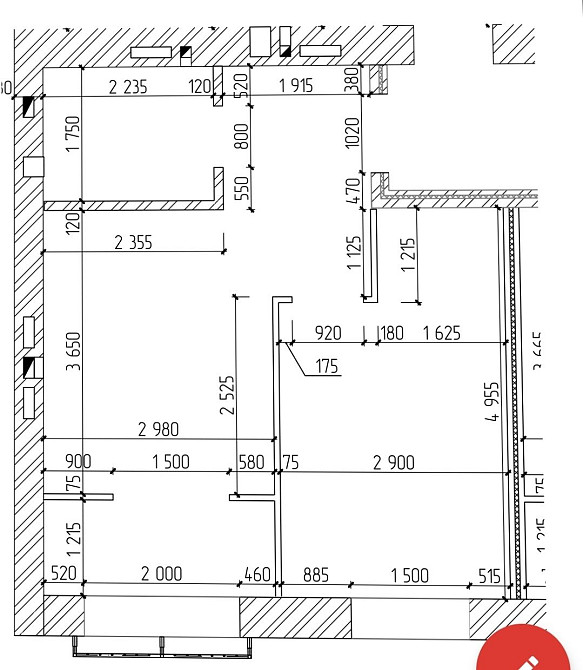 Продаж 1-но кімнатної квартири вул.Соборна..луцьке кільце Обарів - зображення 3