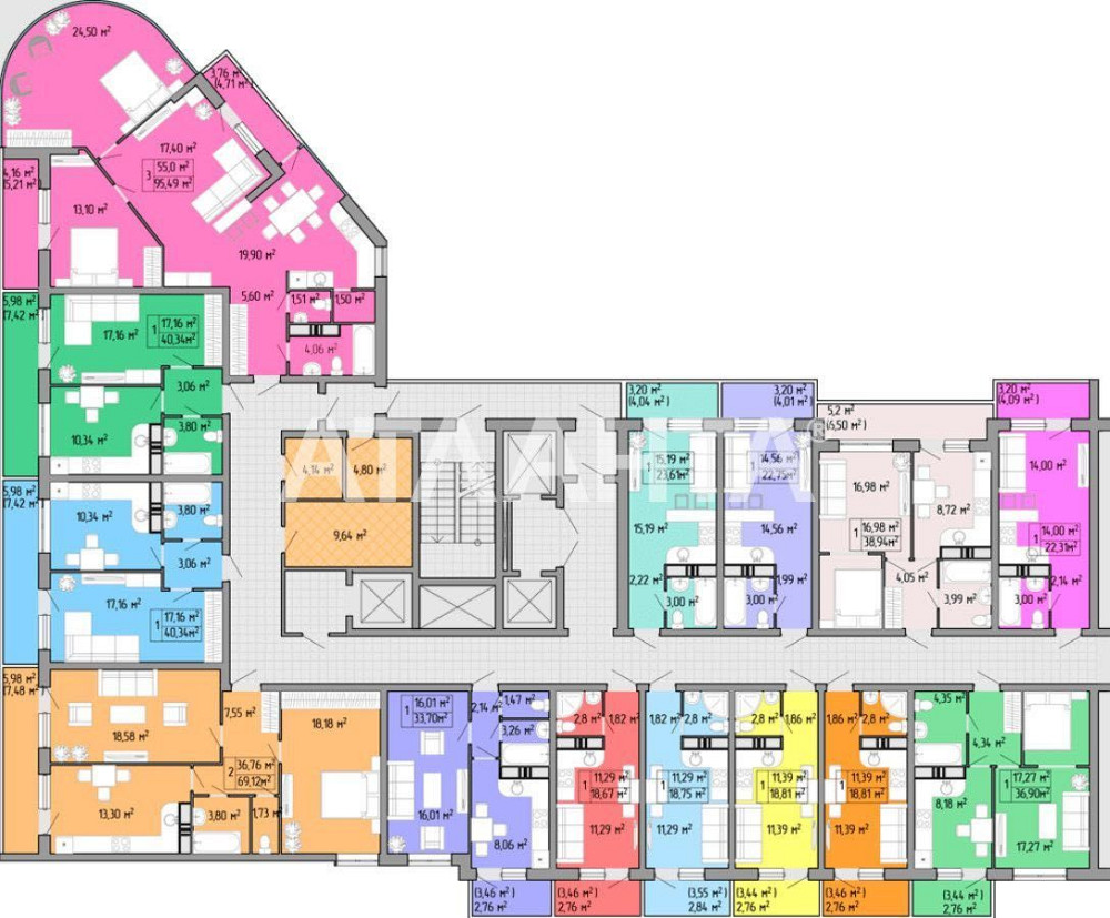 В продаже 1 комнатная квартира в Акварель 3 Самая низкая цена! 3 секц Одесса - изображение 3