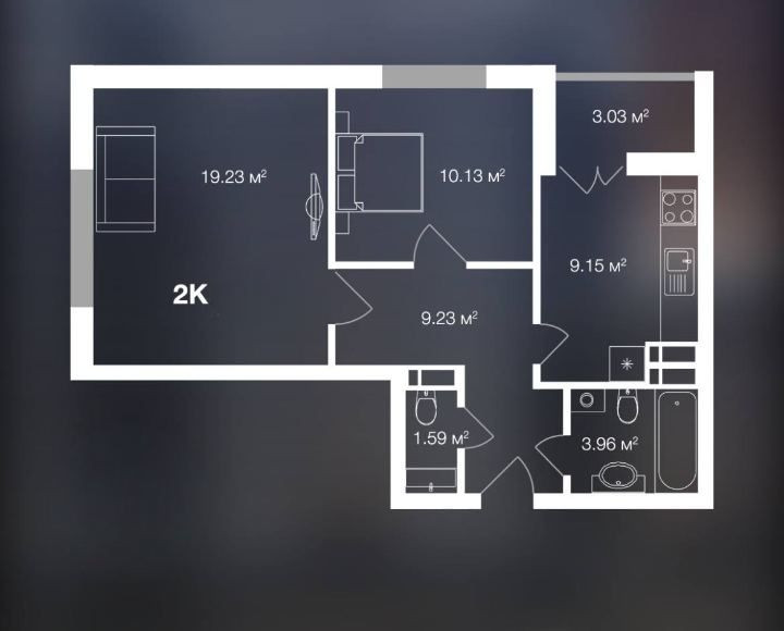 Продаж 2кімнатної квартири 10 хвилин від Києва! Газ! Заселений будинок Ирпень - изображение 8