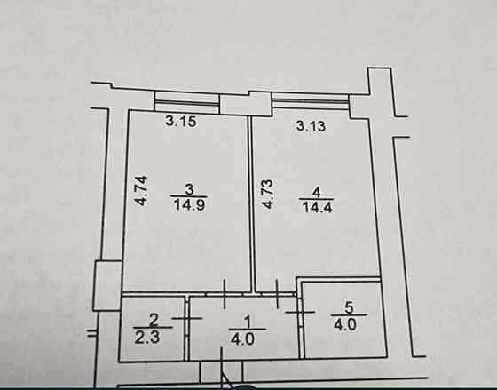 1к під ремонт з видом на набережну.ЖК Олімп Ирпень