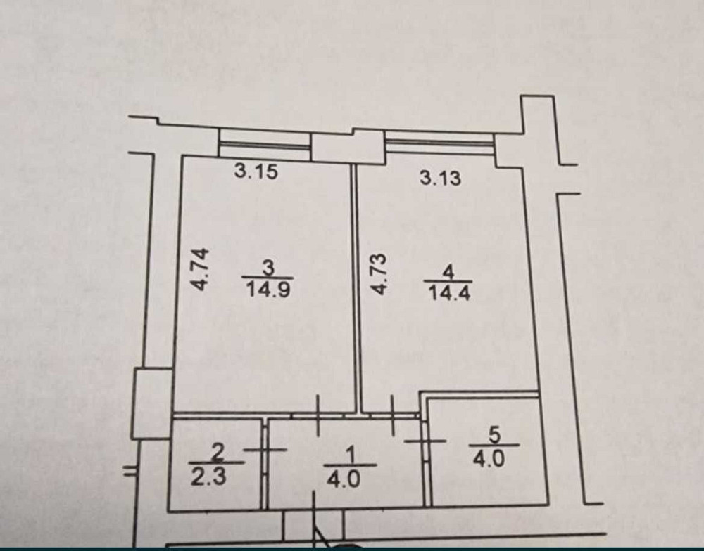 1к під ремонт з видом на набережну.ЖК Олімп Ирпень - изображение 3