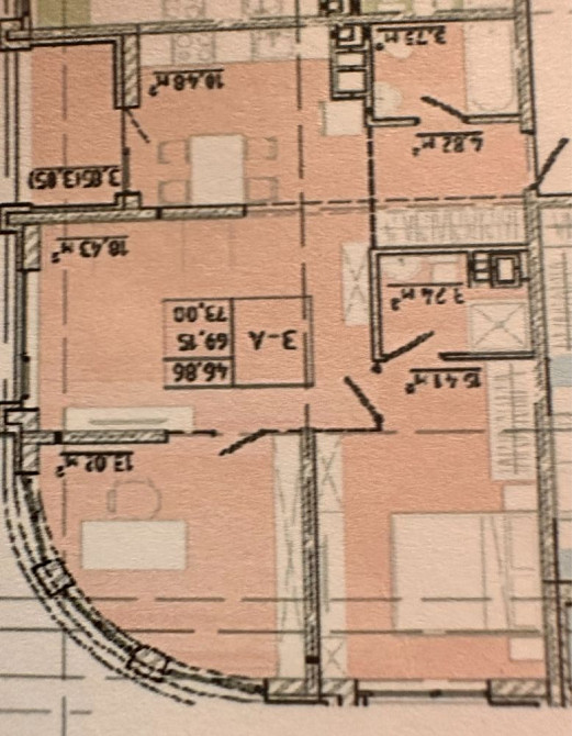Продам 2 кімнатну квартиру на 5 станціі  Фонтану, з внеском 24000 Одесса - изображение 2