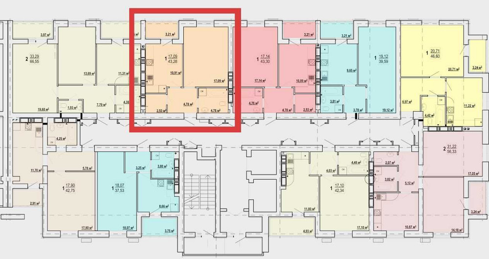 43м2 РЕАЛЬНАЯ! ОТОПЕНИЕ ЖК Гидропарк Продам 1 комн. квартиру AB Харків - зображення 1