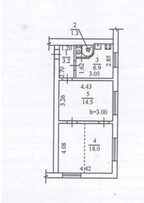 Продам 2 ком квартиру пр. Пушкина ! Днепр - изображение 2
