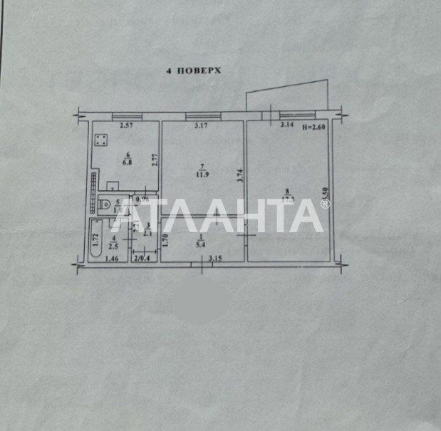 2к Квартира на Таїрова Одесса - изображение 5