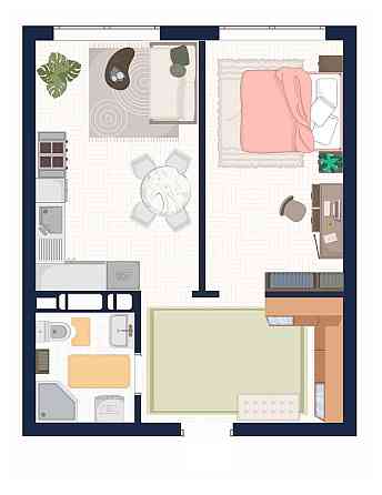 Однокімнатна квартира в Києві | Клубний будинок | Нова Англія | Метро Київ