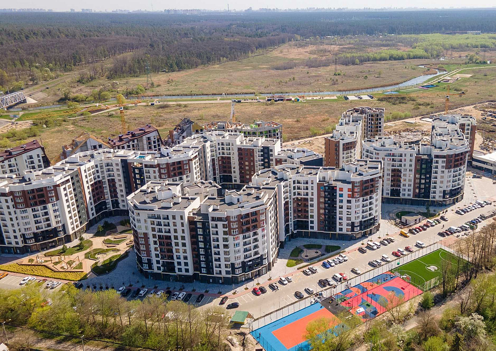 Синергія Сіті, з ремонтом Євродвушка 2 поверх Ирпень - изображение 3