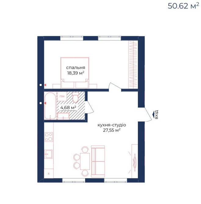 Двокімнатна квартира в Клубному будинку преміум класу | Нова Англія Киев - изображение 1