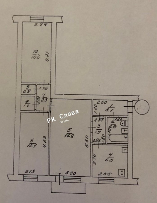 Продам 3 квартиру в цегляному будинку  на Лисій горі Харків - зображення 7