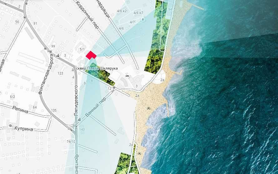 1 комнатная квартира-студия новый дом Фонтан море Одеса - зображення 3