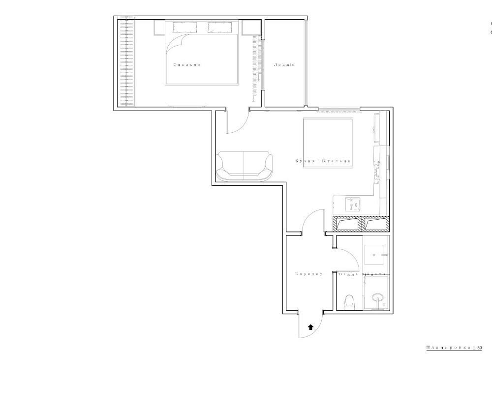 1к квартира 47м2 ЖК Скай Сити Дом сдан Варненская Одесса - изображение 7
