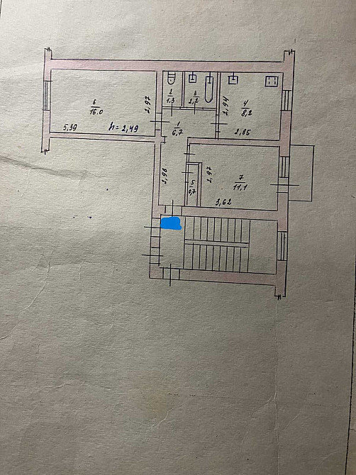 Продаж 2к квартири 47 кв. м на вул. Перемоги RUBI 37238 Хмельницький - зображення 6
