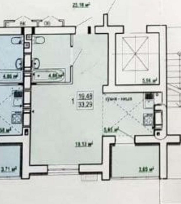 ЖК Гидропарк. Продам 1 ком. квартиру 14500$ NA Харків - зображення 2