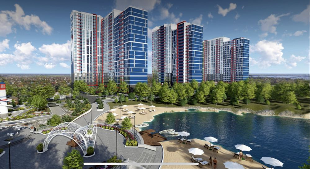 1К квартира ЖК Причал 8 Канальна 8В Дарницький Киев - изображение 4