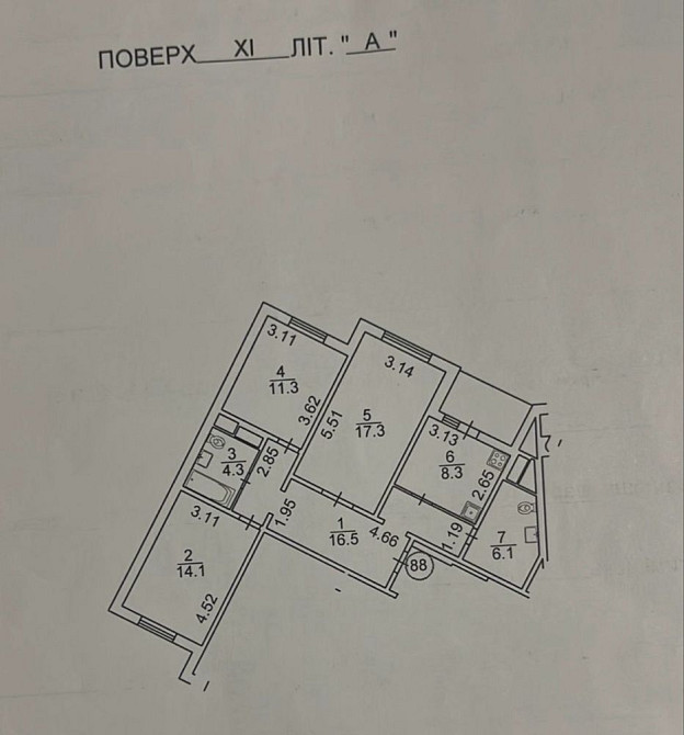 Оренда 3к квартири на Осокорках. Ващенка, 5. Без %. Київ - зображення 5