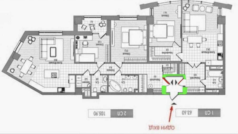 Інвестиція | ЖК Бульвар Фонтов | Продажа | 174 м2 | 2300 $ за м2 Киев - изображение 1