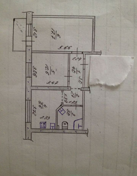 Продам 2х кiм квартиру Днiпровський р-н вул.Бородинська Запорожье - изображение 8