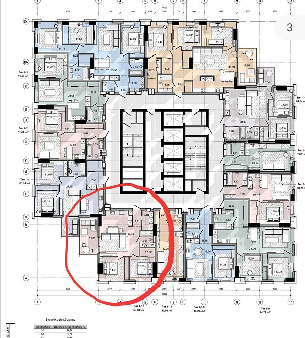 Продам 3к квартиру правый берег Соборний район Центр ЖК Маяк купить Днепр - изображение 2