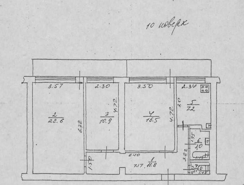 Большая 3-x комн. квартира 81,5 м в центре города Новосельского/Конная Одеса - зображення 6