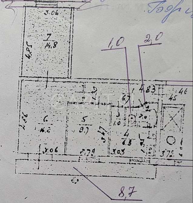 Квартира 60м2 три окремі спальні по вул. Борщагівська 14А) Київ - зображення 1