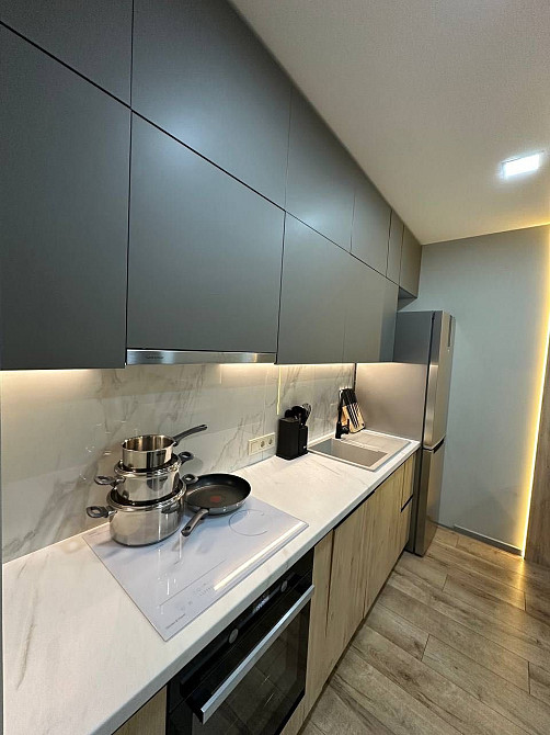 Аренда 1к квартири ЖкФайна Таун 39м2 2 этаж БАССЕЙН Территория Школа Киев - изображение 3