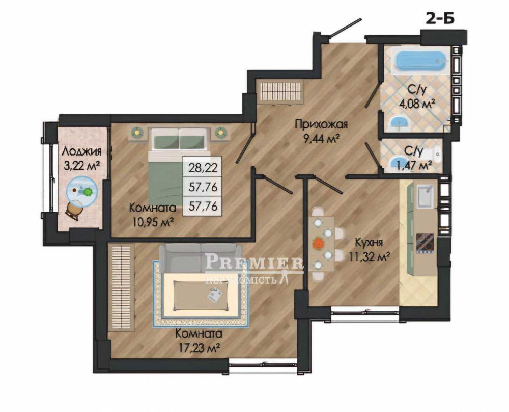 Квартира в новому будинку біля моря Одеса - зображення 1