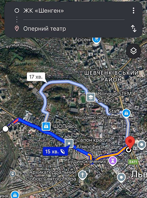 |2-ох кімнатна кв великої площі|жк"Шенген"|до Форуму 15хв|80кв.м,5п| Львов - изображение 8