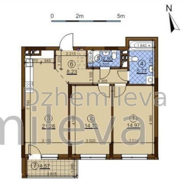 Варшавський 2 Продаж Без% готова квартира 70м2 єОселя Ціна з податками Київ - зображення 2