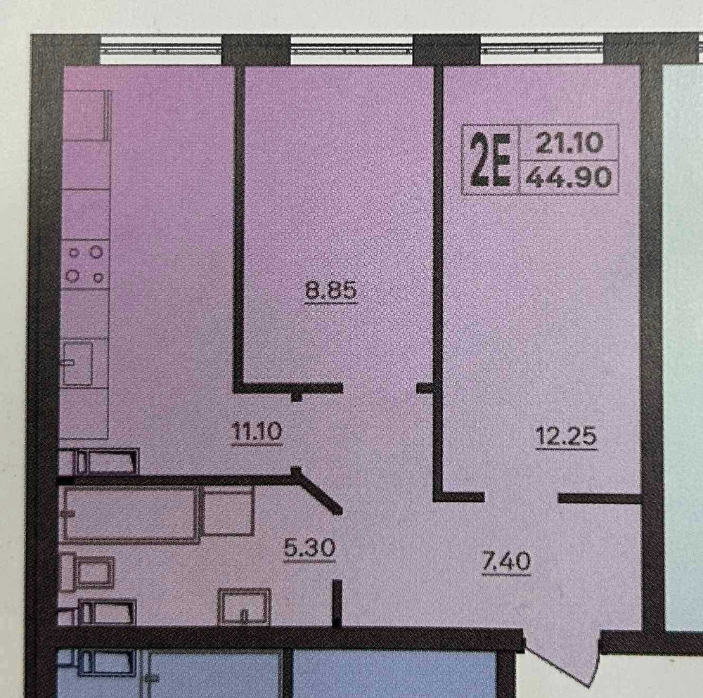 2-кімнатна квартира в зданому будинку біля моря ! В розстрочку! Одеса - зображення 3