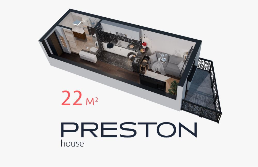 Смарт квартира біля метро Теремки | Біля Британський Квартал | Теремки Київ - зображення 2