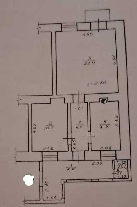 Срочно продам 2-х ком квартиру в Центре. 56 кв. м . Газ. Одеса - зображення 4