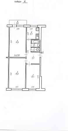Продаж 3кімнатна квартири по вулиці Чорновола. Сумы