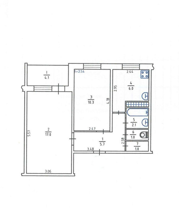 Продаж 2х кім кв м Мінська 7хв пішки вул Лукʼяненка Левка (Тимошенка) Київ - зображення 2
