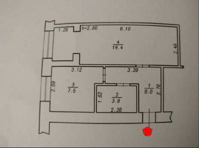 Продається 1-кімнатна квартира в ЖК Grand Royal Хмельницький - зображення 2