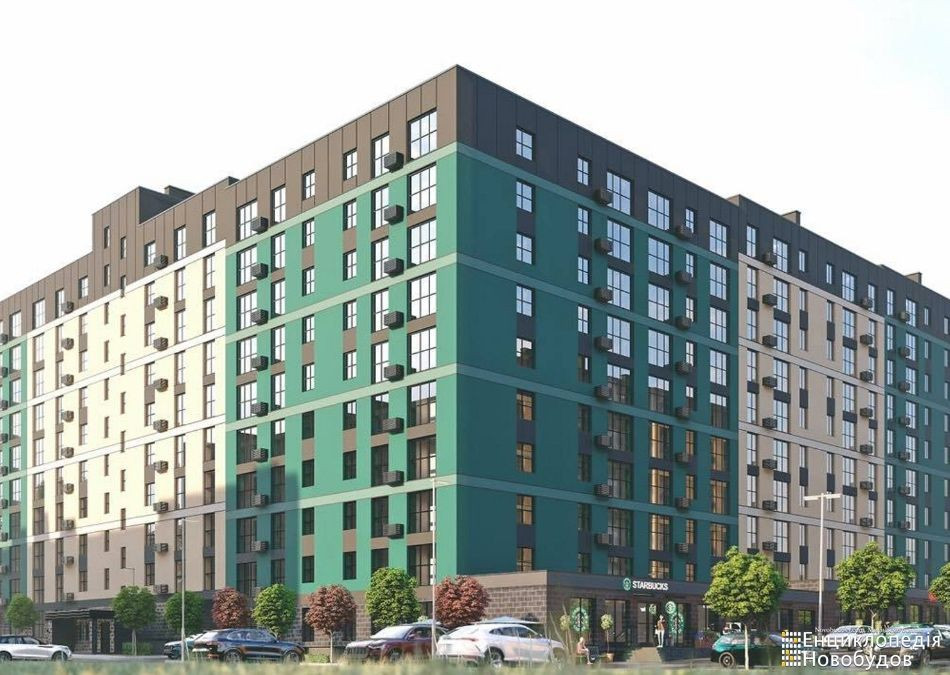 1 кім квартира у ЖК Green Street , Рівненська, Відродження Луцьк - зображення 2