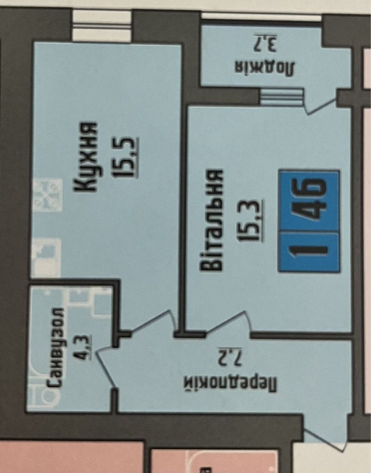 1 кім квартира у ЖК Green Street , Рівненська, Відродження Луцьк - зображення 3