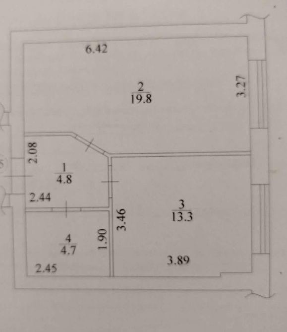 БЕЗ % І ПОДАТКІВ. ЖК Київський маєток. Квартира з Ремонтом. 42 м.кв. Софиевская Борщаговка - изображение 2