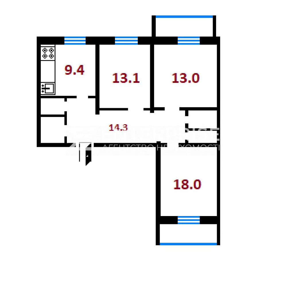 Продам 3 к. квартиру вул. Бориспільска, Дарницький р-н Київ - зображення 2