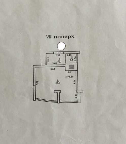 1-кімнатна квартира, Мукачевський пр./ Леонтовича, Французський б-р Одесса - изображение 8