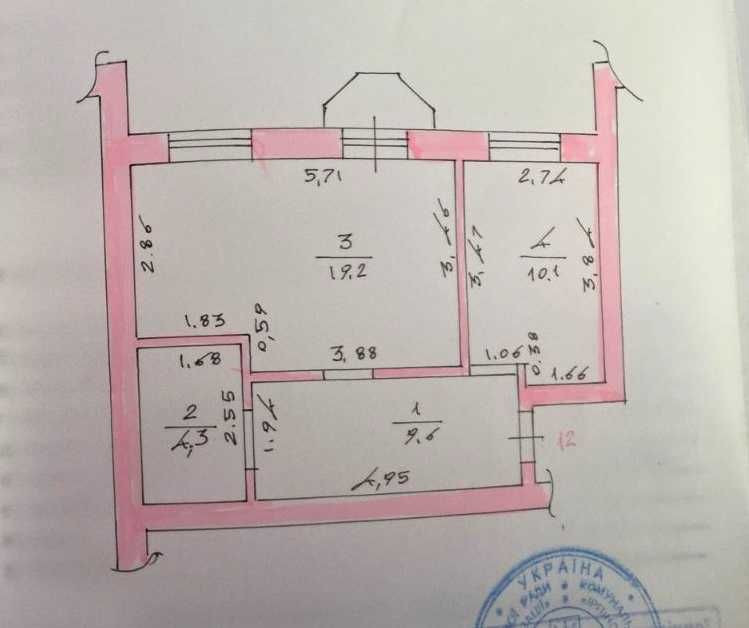 Велика квартира з ремонтом і меблями при вїзді. Газове опалення Балкон Ирпень - изображение 5