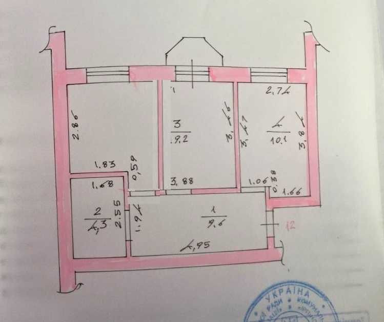 Велика квартира з ремонтом і меблями при вїзді. Газове опалення Балкон Ирпень - изображение 4