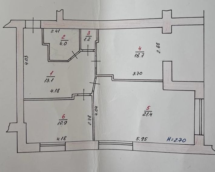 2к інд опал. по Панаса Мирного з капільним ремонтом! Хмельницкий - изображение 8