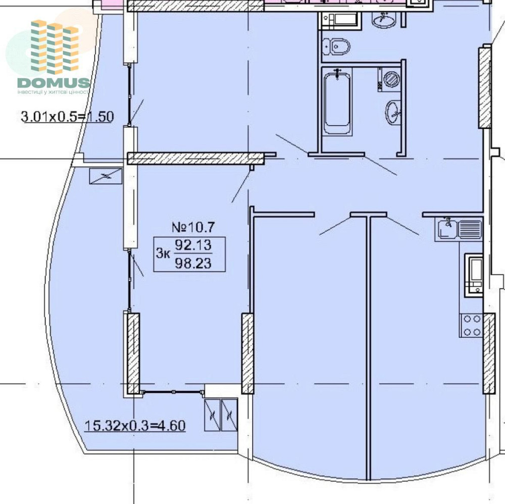 Прямое море‼️Продам 3 комн ЖК Корфу, 10 станция Фонтана! Одеса - зображення 8