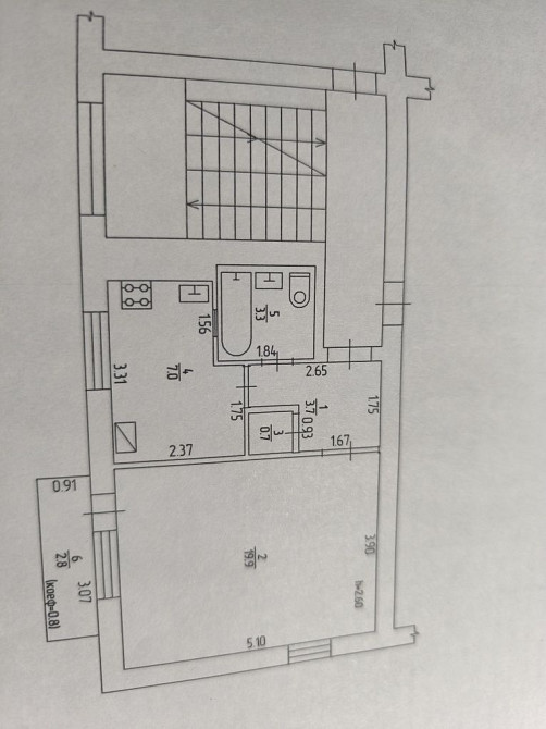Однокімнатна квартира в центрі Вознесенськ - зображення 8