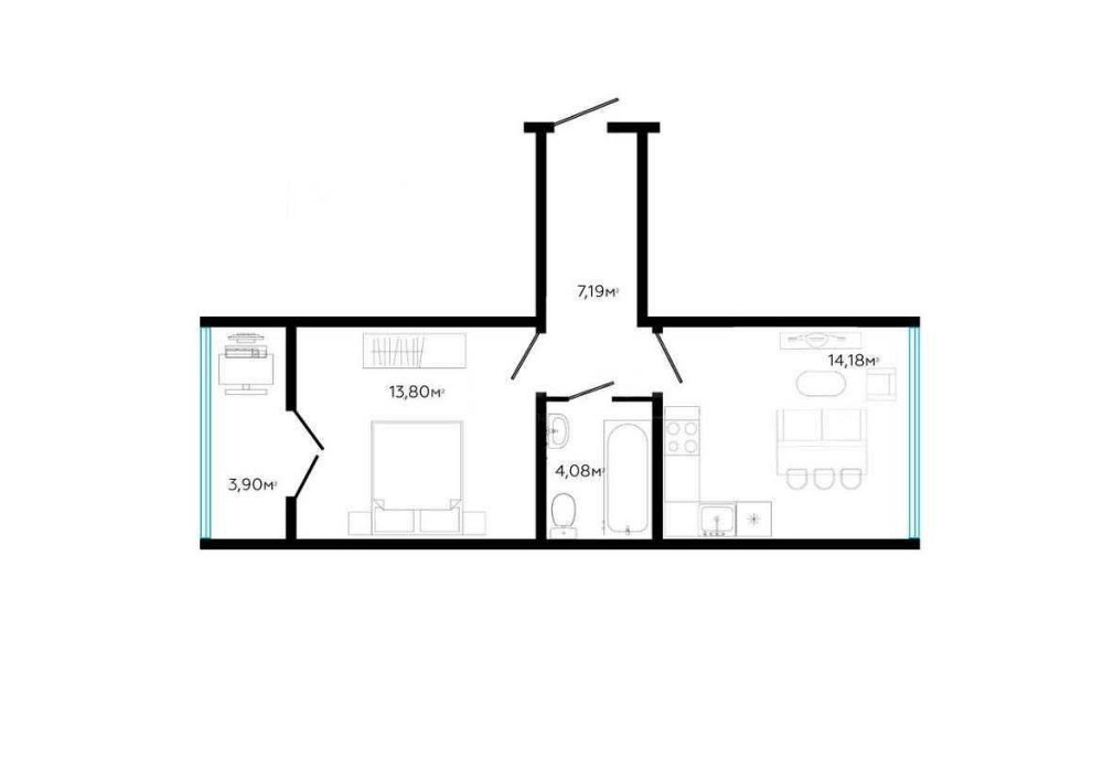 1к квартира! Готовий будинок. Ивано-Франковск - изображение 6