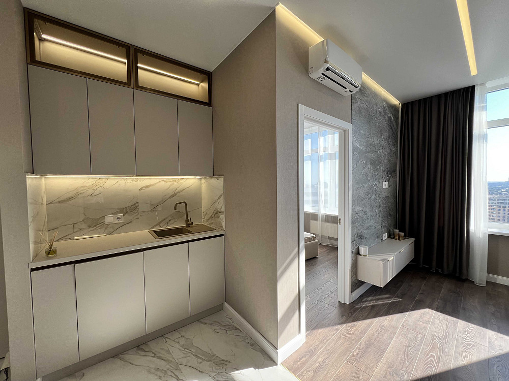 1-комнатная квартира с кухней-студией с ремонтом ЖК Атмосфера Аркадия Одеса - зображення 6