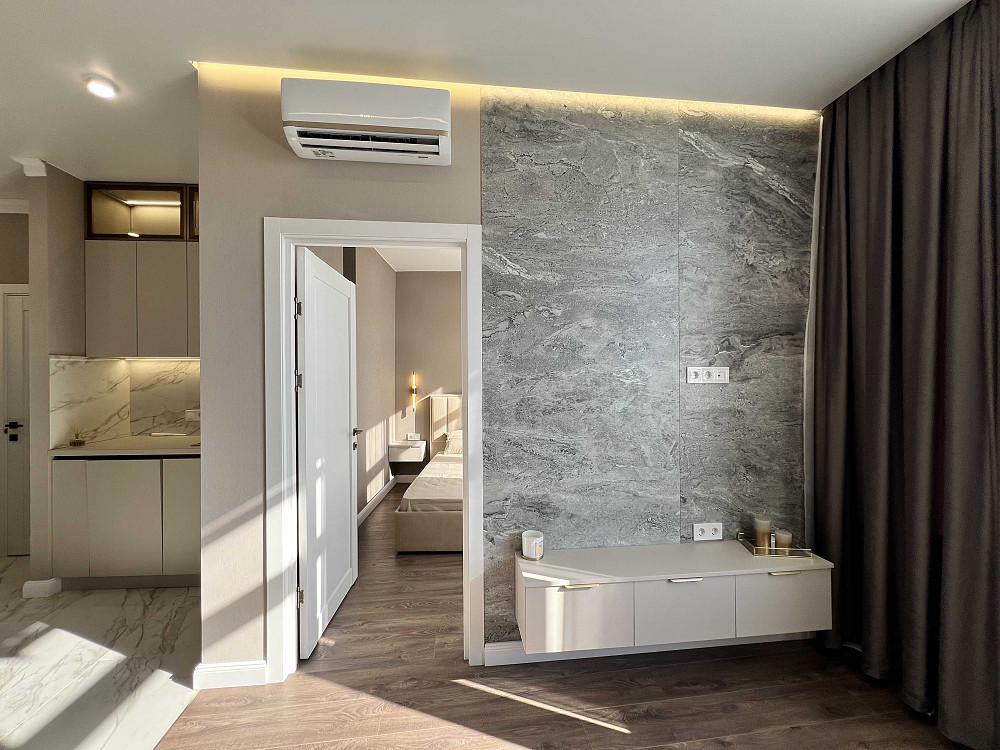 1-комнатная квартира с кухней-студией с ремонтом ЖК Атмосфера Аркадия Одеса - зображення 7