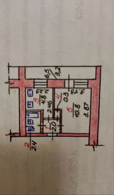Продаю 1 комнатную квартиру в ЦЕНТРЕ/3 -Ая Слободская Миколаїв - зображення 7